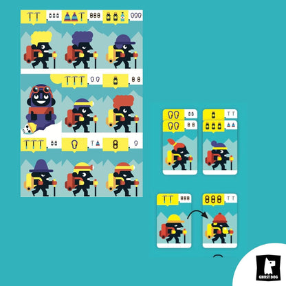 Ghost Dog Migo Board Game for 2 to 4 Players for Ages 8 and Up English & French