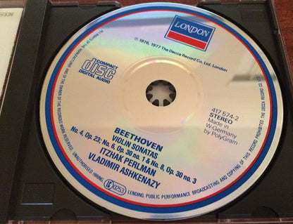 Violin Sonatas No. 4 Op. 23, No. 6 Op. 30 No.1, No. 8 Op. 30 No. 3