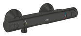 Grohe Precision Start Douchekraan - Thermostatisch - Zonder Omstel - Koppelingen - Hoh=15Cm - Mat Zwart