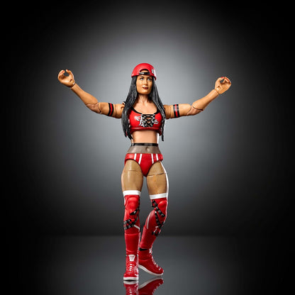 Mattel WWE Elite Action Figure & Accessories, Series #123 Set, 6-inch Collectible Nikki Bella with 25 Articulation Points & Swappable Hands