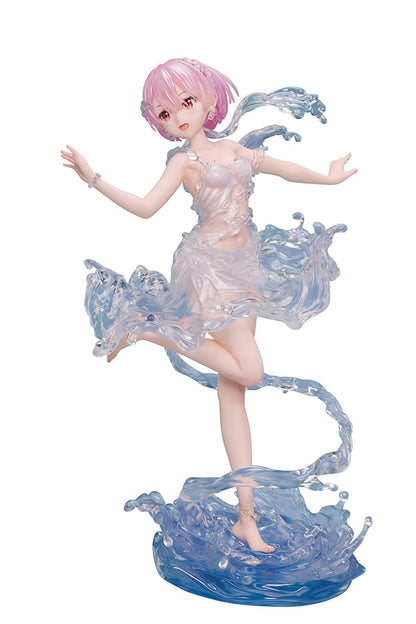 Design COCO Re:Zero Figurine en PVC à l'échelle 1:7 avec inscription « Starting Life in Another World » Ram (Aquadress Ver.