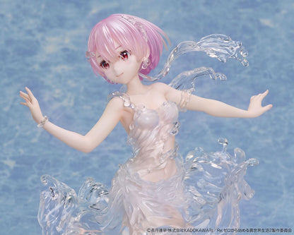 Design COCO Re:Zero Figurine en PVC à l'échelle 1:7 avec inscription « Starting Life in Another World » Ram (Aquadress Ver.