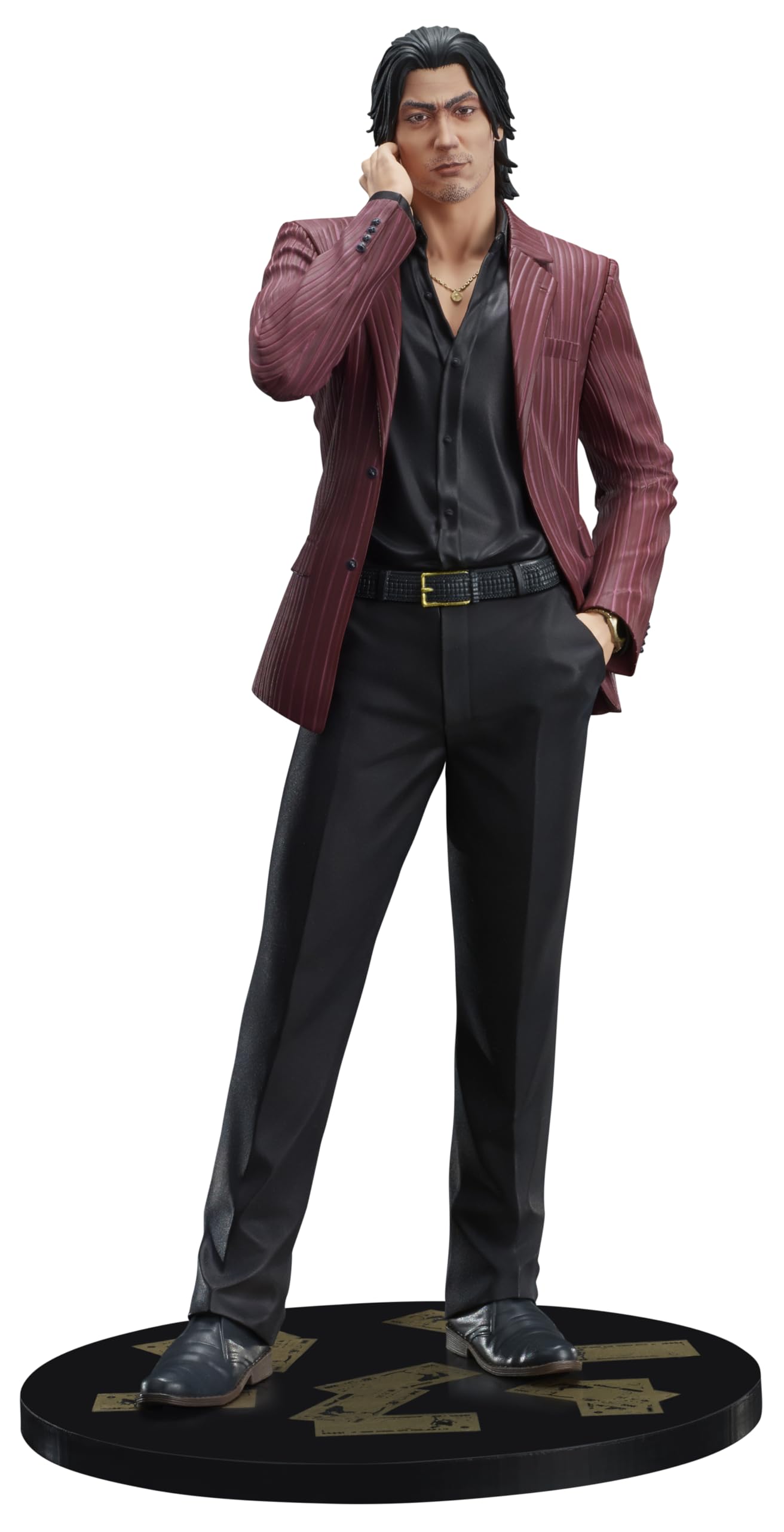 DIG DIGSTA "Ryu ga Gotoku" Hayao Akiyama, Total Height Approx. 6.9 inches (175 mm), Non-scale, PVC, Pre-painted Finished Figure