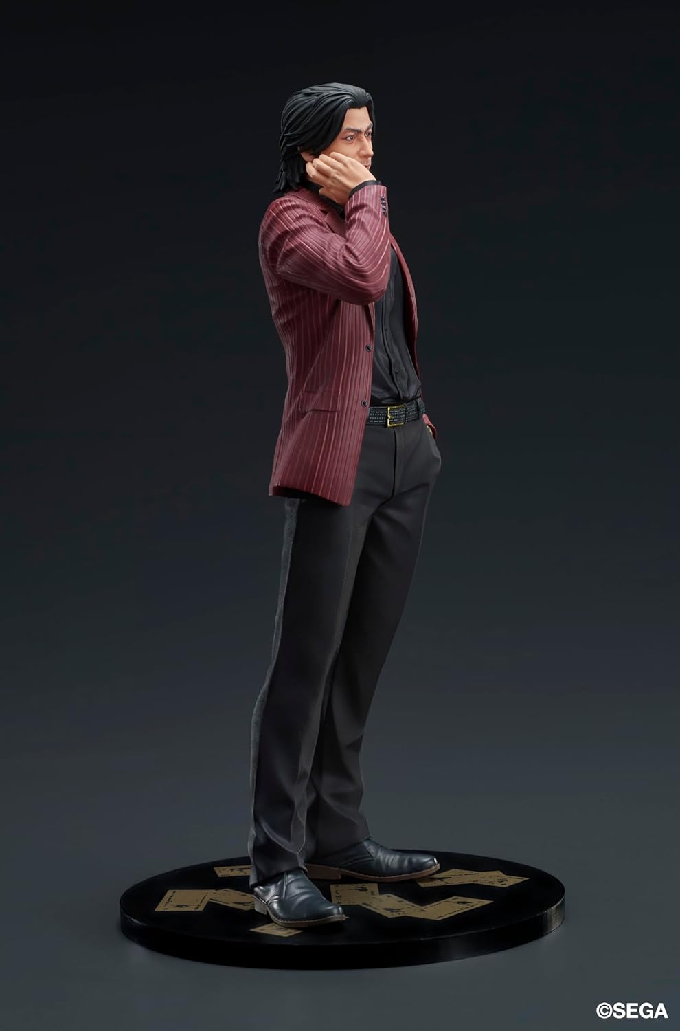 DIG DIGSTA "Ryu ga Gotoku" Hayao Akiyama, Total Height Approx. 6.9 inches (175 mm), Non-scale, PVC, Pre-painted Finished Figure