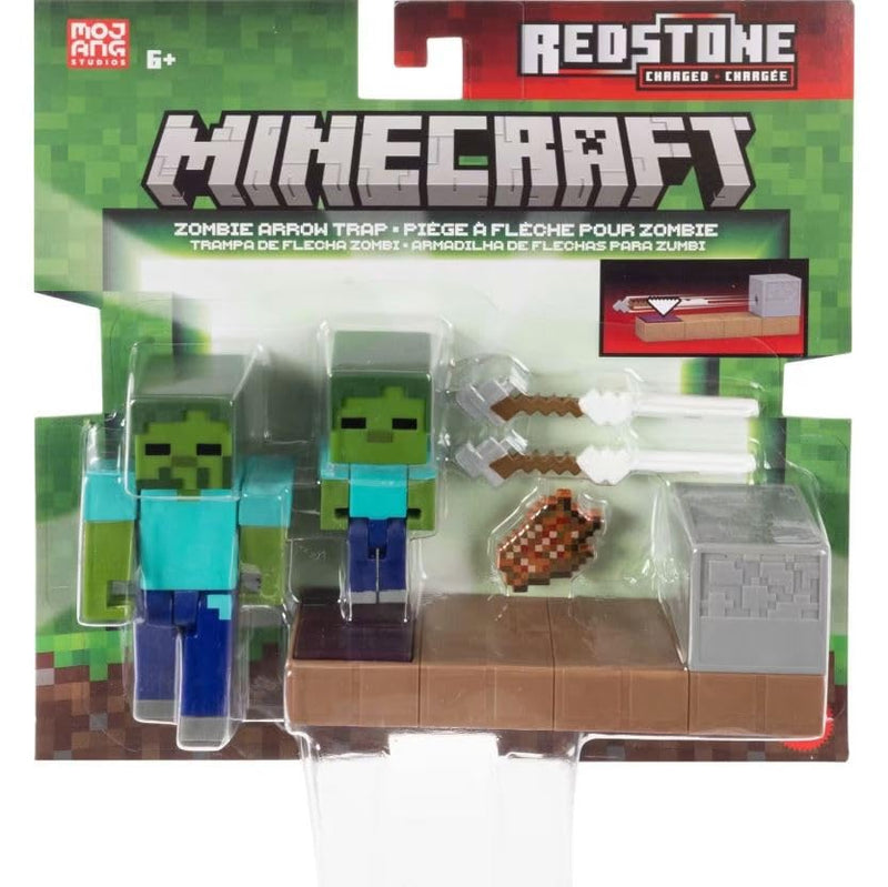 Mattel Minecraft Redstone Loaded Zombie Arrow Stairs Set (JKK00