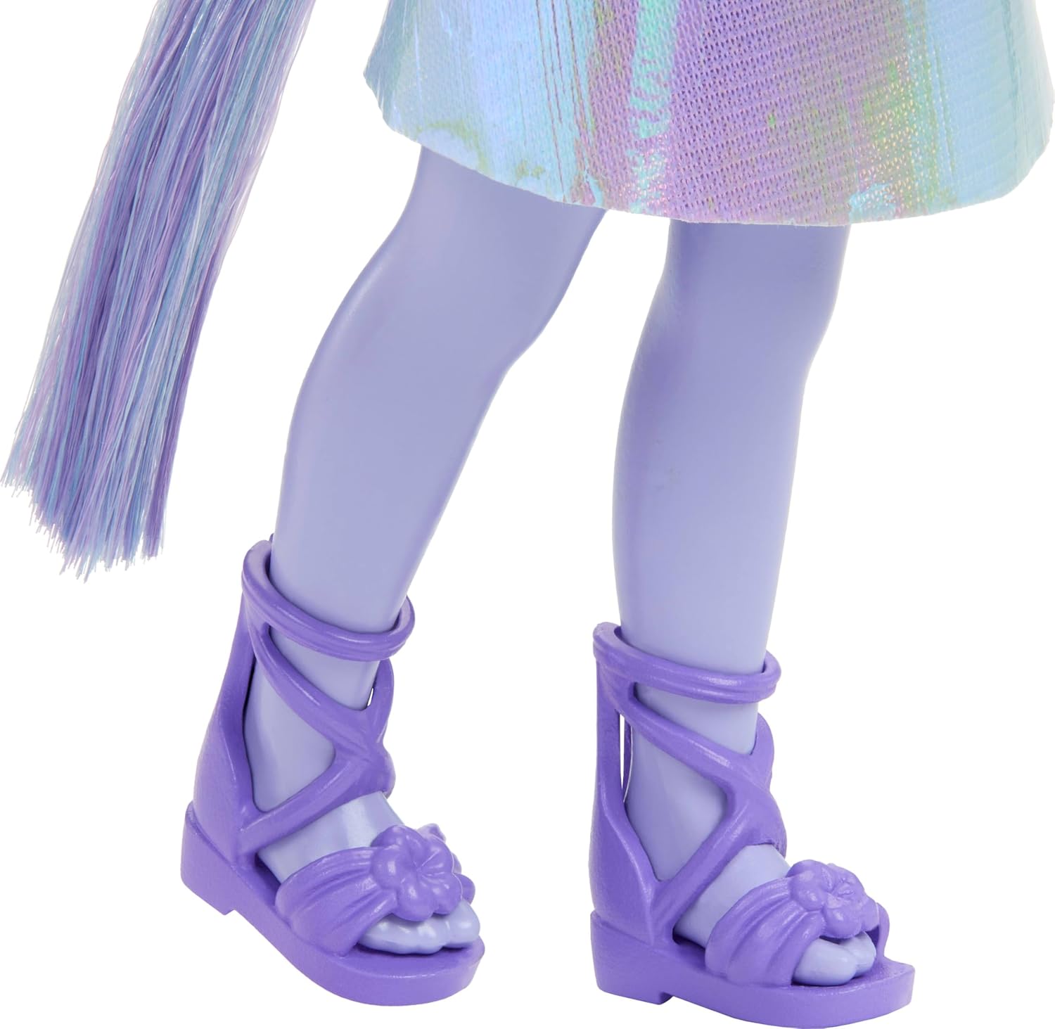 Barbie Chelsea Unicorn Small Doll (6-Inch) with Purple Hair Wearing Removable Tail, Shoes & Hair Accessory, 6-inch Toy