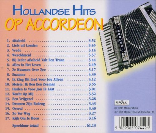 Hollandse Hits Op Accordeon 1
