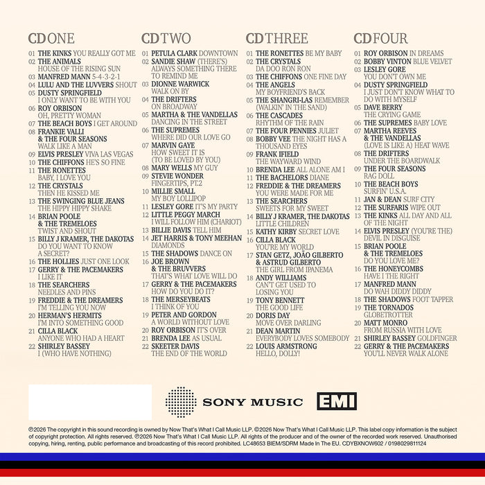 NOW Yearbook Presents the 60s - Volume 2: 1963-1964 (Deluxe Edition)