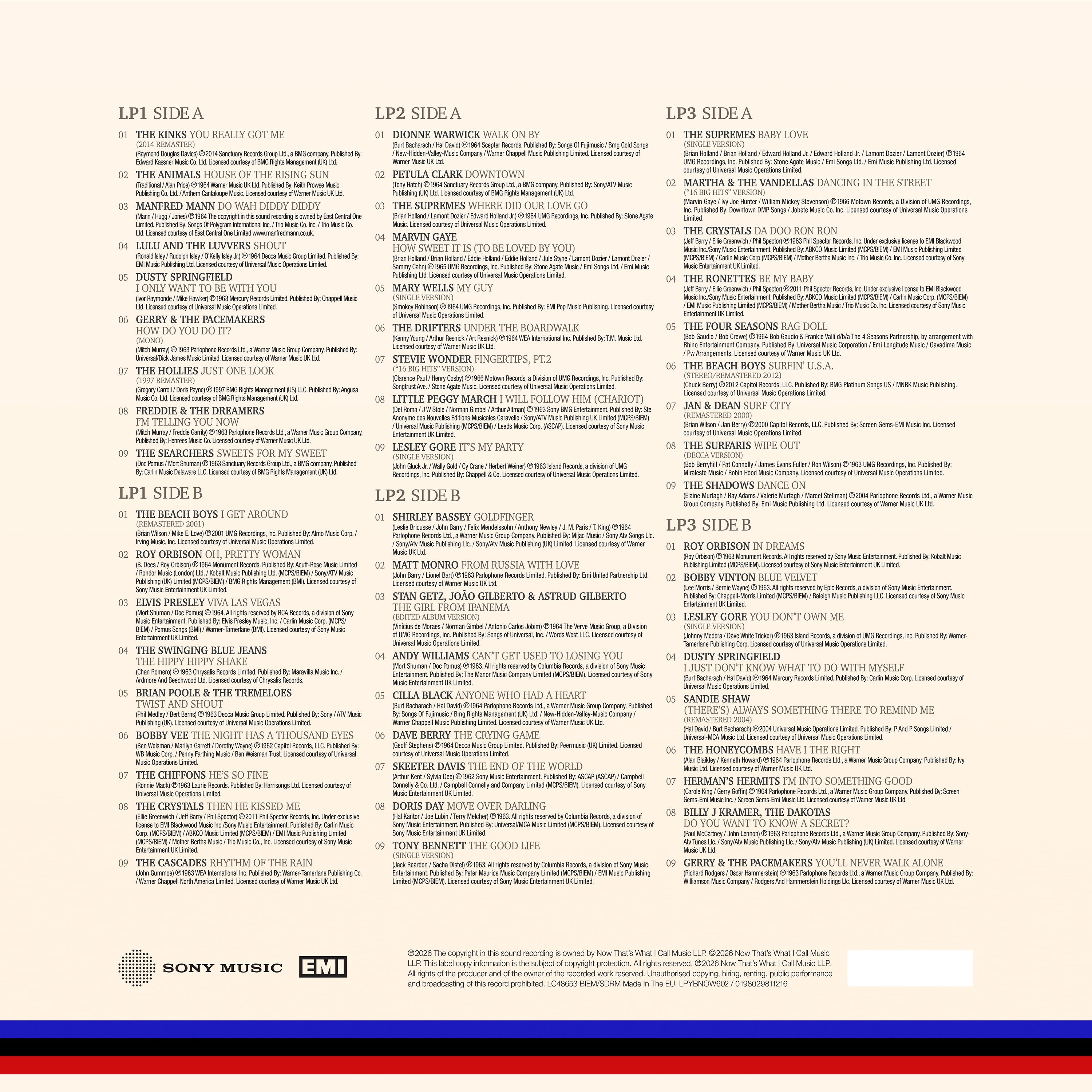 NOW Yearbook Presents the 60s - Volume 2: 1963-1964