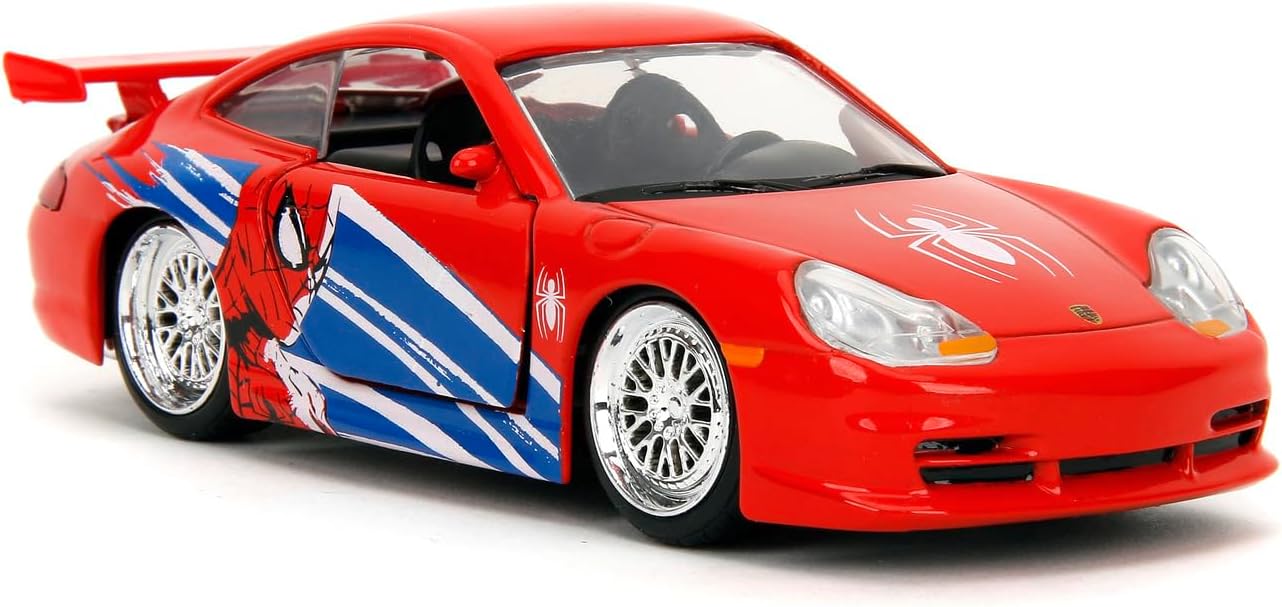 Jada SPIDER-MAN PORSCHE 911 GT3 RS 1:32