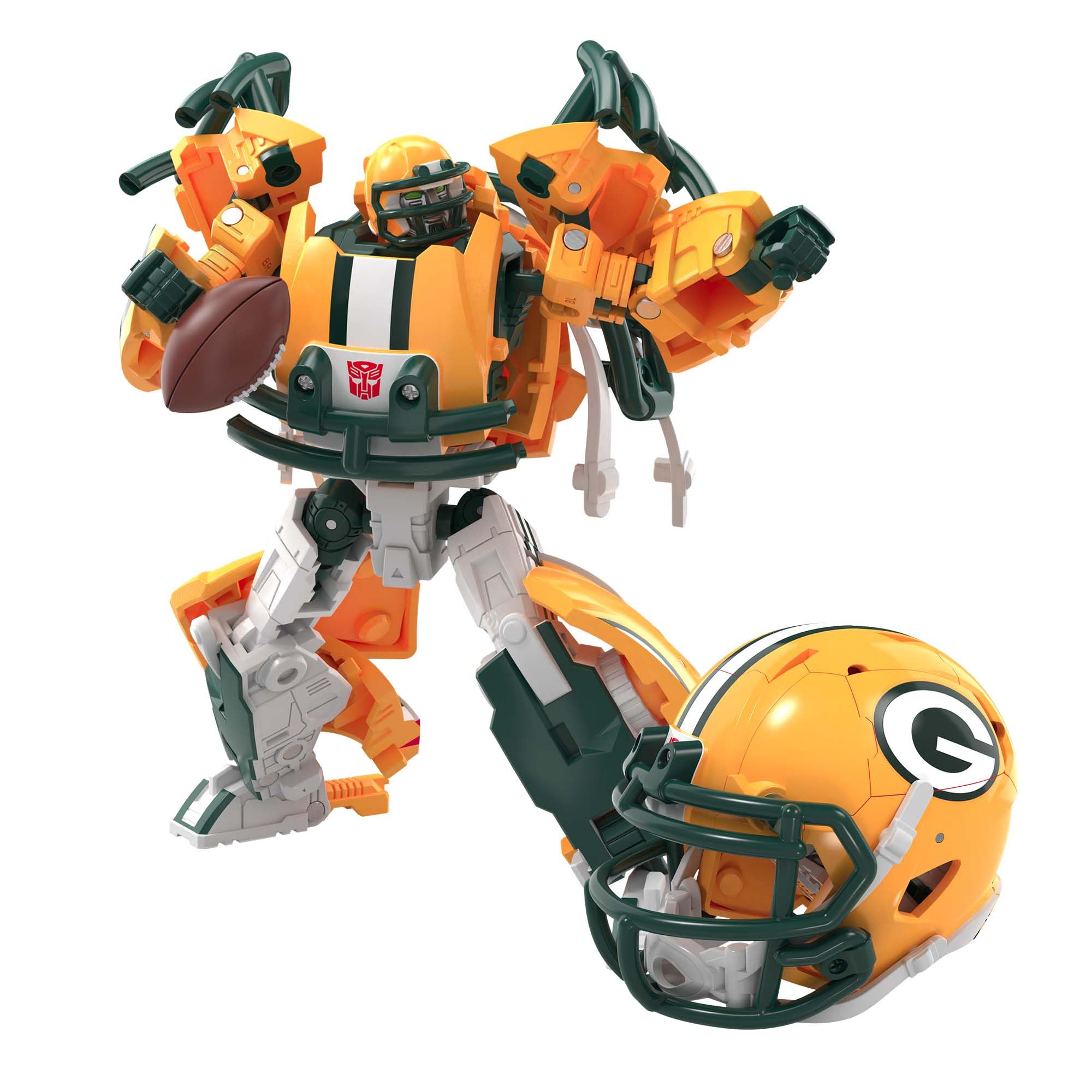 Transformers NFL Green Bay Packers Tundra Prime Action Figure