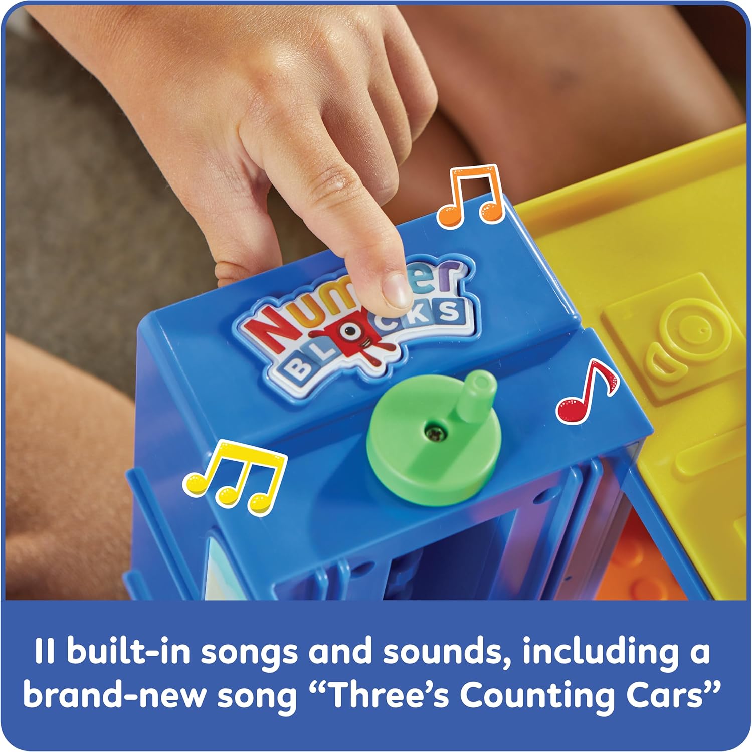 Learning Resources Numberblocks Counting Car Garage, Ages 3+, Numberblocks Toys, Interactive Garage Playset with Sounds, Maths Learning Fun, Includes 2 Mini Vehicles