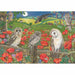 Owls in Poppy Fields - 500 Piece Jigsaw Puzzle