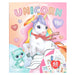 Depesche 14209 Ylvi Create Your Unicorn Colouring Book with 13 Pages of Pre-Printed Unicorn Motifs for Colouring, Includes Colouring Pages and 2 Pages of Stickers