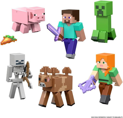 Mattel Minecraft: Redstone Charged - Alex 8Cm Figure (Jjr91)