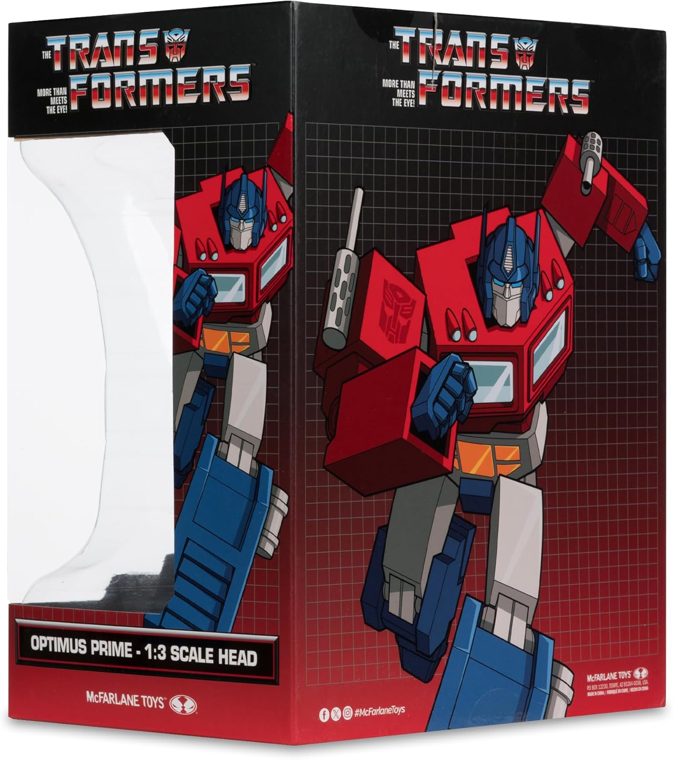 McFarlane Transformers Optimus Prime 1:3 Scale Replica Bust Toys