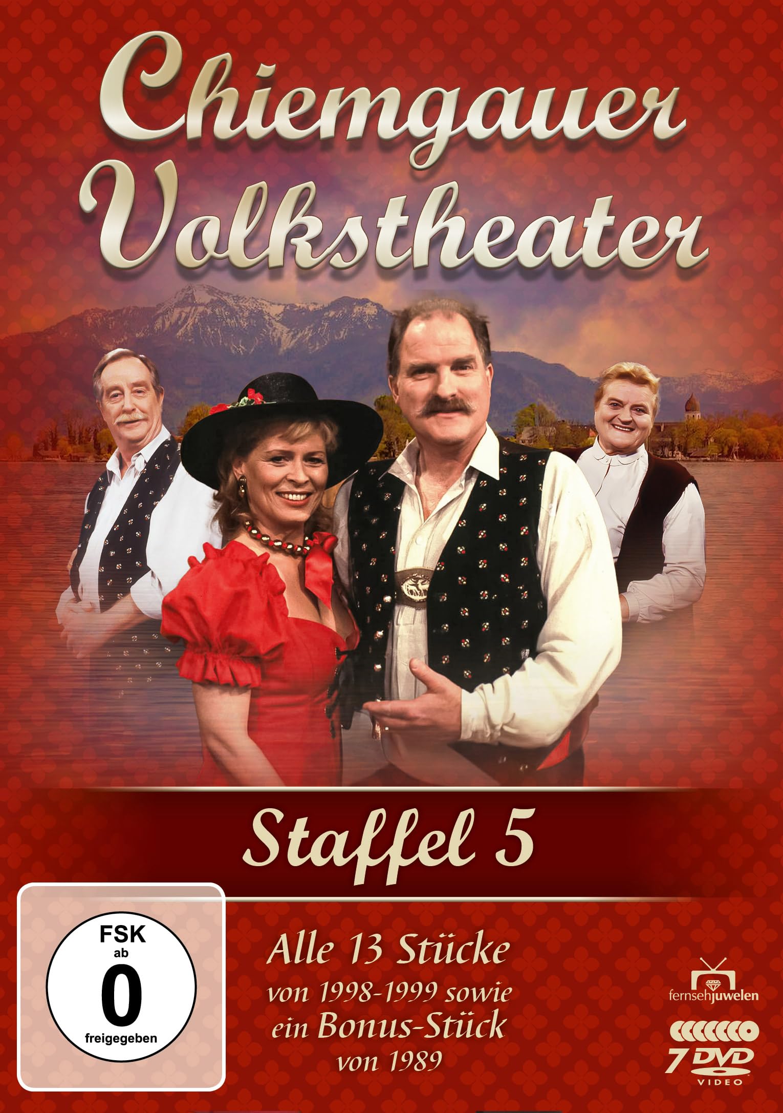 Chiemgauer Volkstheater - Die komplette Staffel 5 von 1998-1999 plus Bonus (Fernsehjuwelen