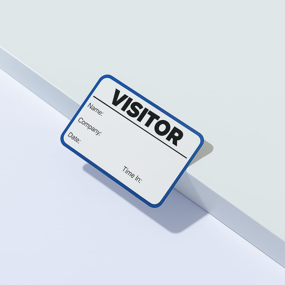 Avery - Visitor Sign-in Book with Removable Name Badges with 1 Book with 250 Badges