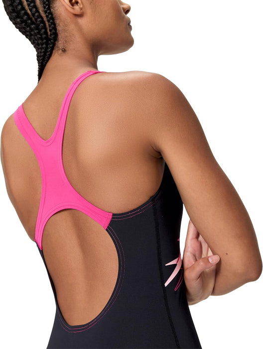 Speedo Women's Medley Logo Medalist One Piece Swimsuit
