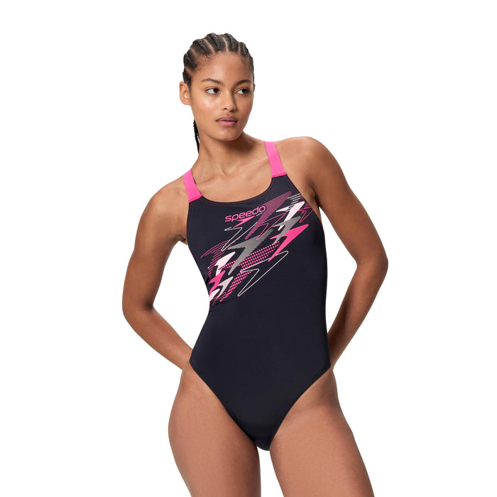 Speedo Women's Medley Logo Medalist One Piece Swimsuit
