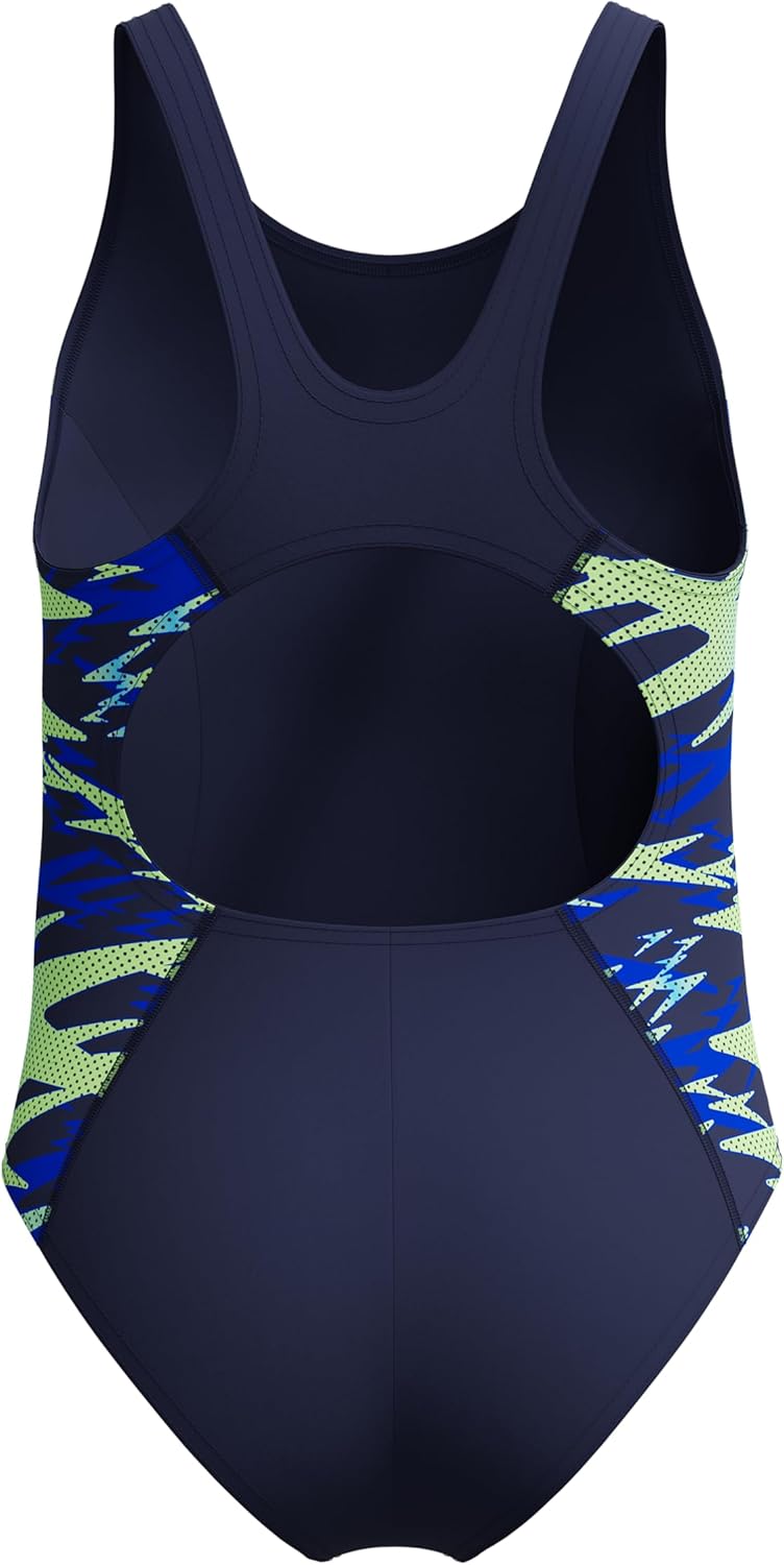 Speedo Girl's Hyperboom Splice Muscleback One Piece Swimsuit