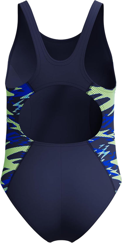 Speedo Girl's Hyperboom Splice Muscleback One Piece Swimsuit