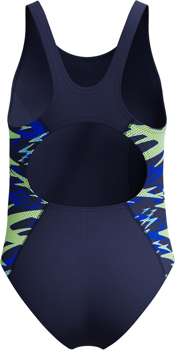 Speedo Girl's Hyperboom Splice Muscleback One Piece Swimsuit