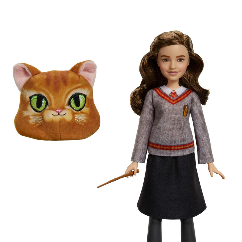 Mattel Harry Potter Toys, Polyjuice Potions Hermione Granger Doll & Playset, Movie-Inspired Hogwarts Uniform, 13 Accessories & Fizz, JGM21