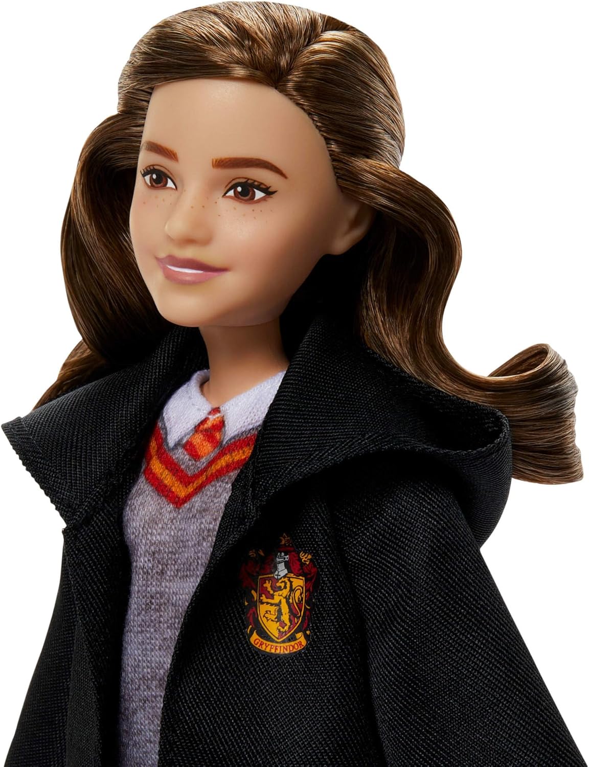 Mattel Harry Potter Toys, Hermione Granger Fashion Doll in Removable Signature Hogwarts Uniform With Wand Accessory, Inspired By The Movie, JGM19