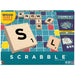 Mattel Games Scrabble Board Game, Classic Family Word Fun, featuring Wooden Letter Tiles and Racks, with Two Ways to Play for 2-4 Players, JGR61