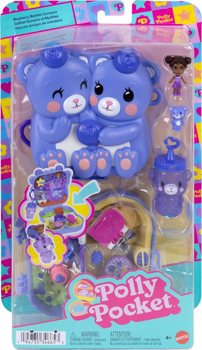 * Polly Pocket Core Compact: Bluebeary Besties