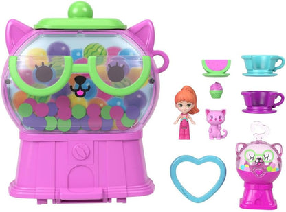 * Polly Pocket Core Compact: W`Melon Gumball Kitty