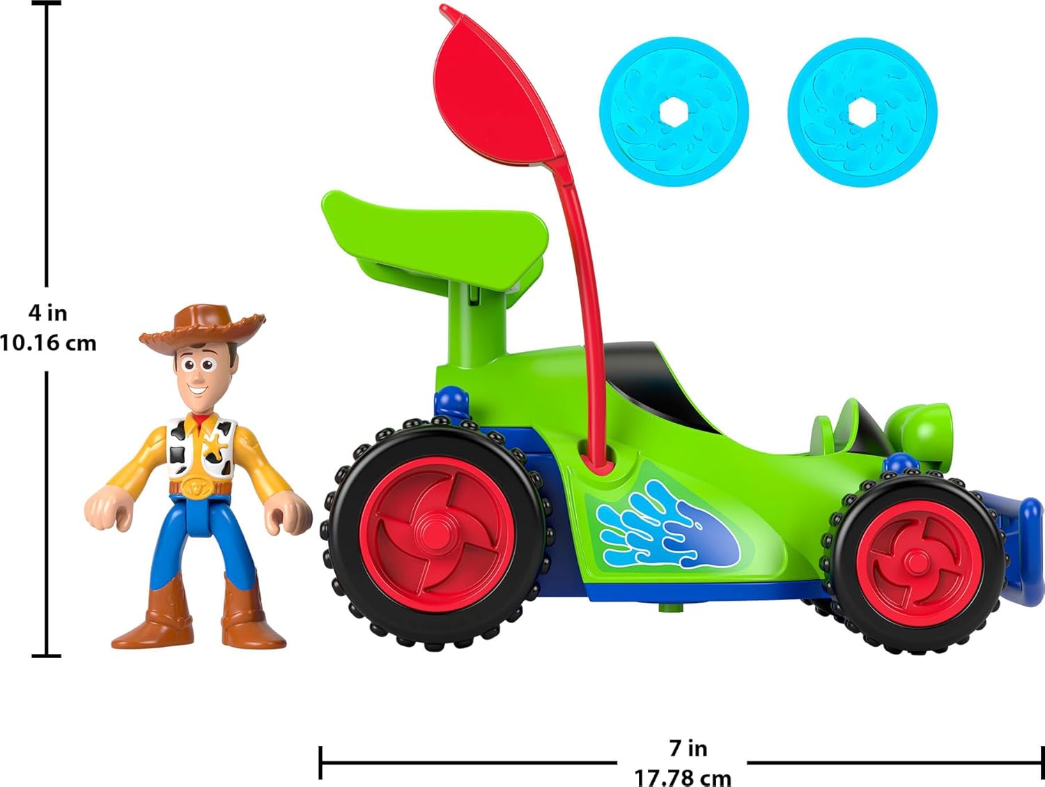 Fisher-Price Imaginext Toy Story Woody & RC