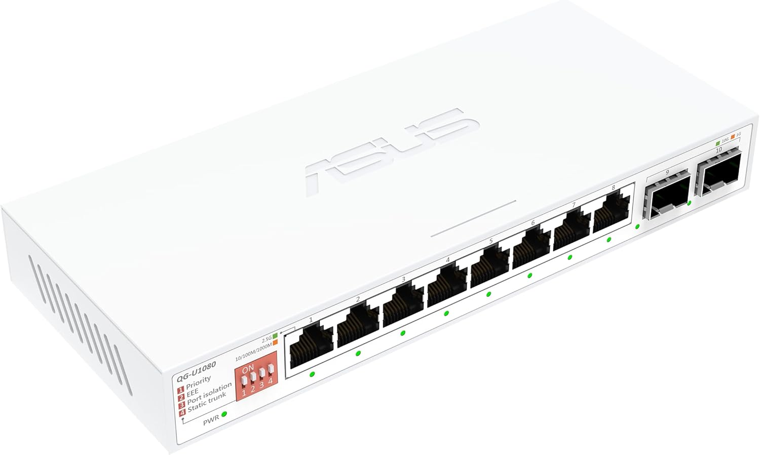 Asus Qg-U1080 8-Port 2.5G + 2-Port 10G S