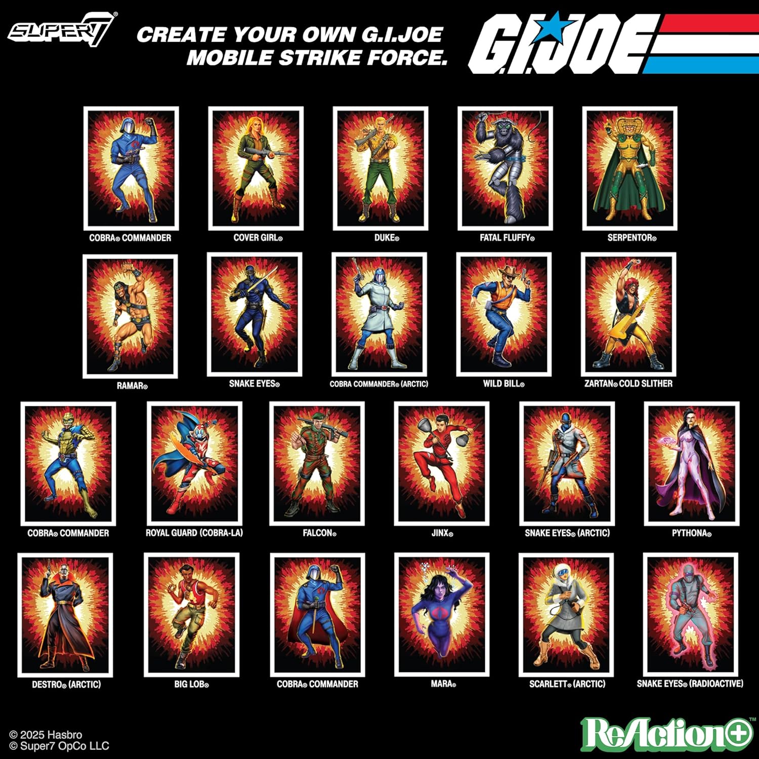 Super7 G.I. Joe Reaction+ Wave 06 Figurine d'action