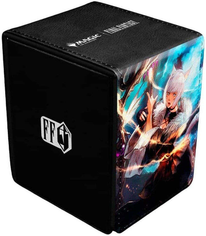 Ultra Pro Magic The Gathering: Final Fantasy Alcove Flip Deck Box Q4 Premium Z | Accesorio de juego de cartas coleccionables | A partir de 13 años