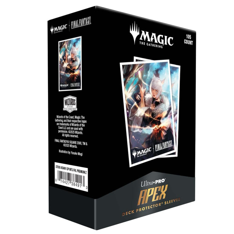Ultra Pro 88-38491 MTG Final Fantasy Apex Y'shtola Rhul Sleeve, 105-Pack, Final Fantasy Apex Sleeve, Y'shtola Rhul 105cut