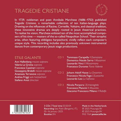 Tragédie Cristiane - a Theatrical Experiment
