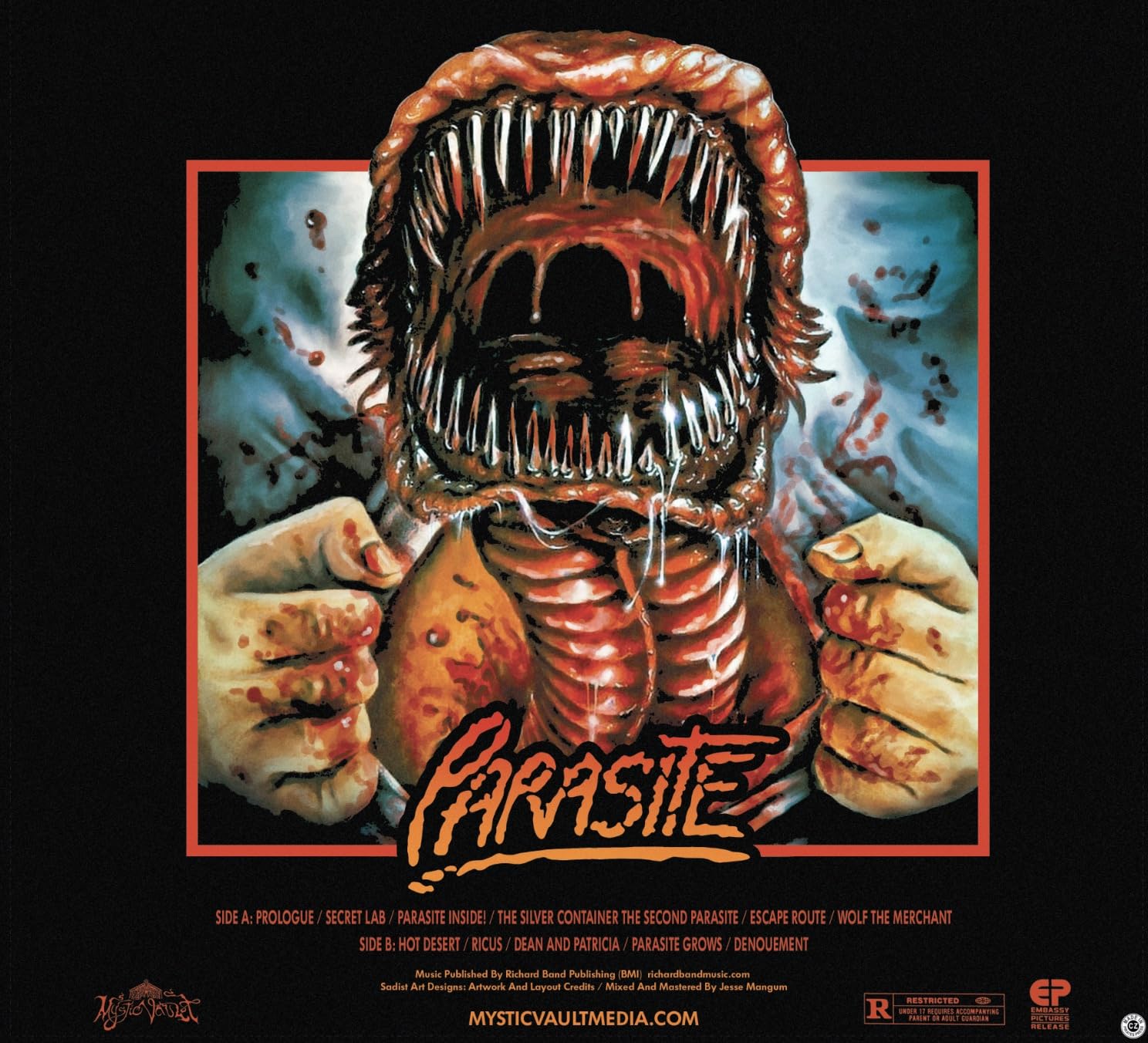 Parasite 1982 Soundtrack