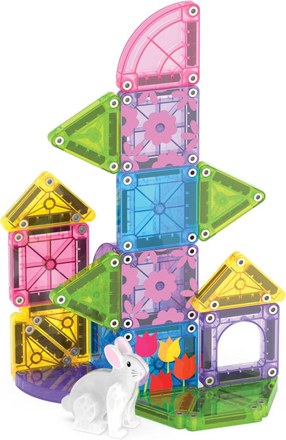 Micro Mags - Travel Set - Spring Garden - 24 tegeltjes