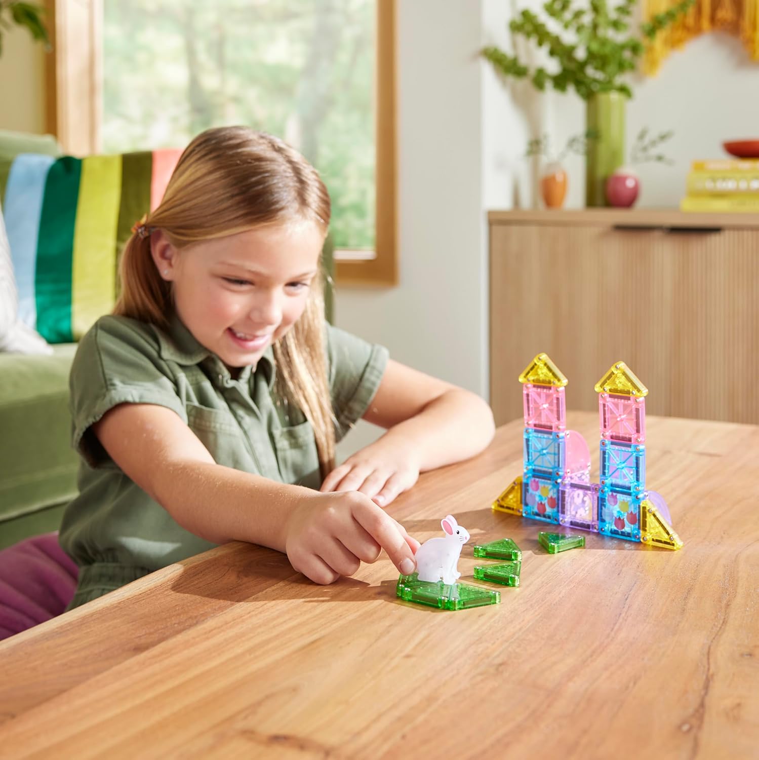 Micro Mags - Travel Set - Spring Garden - 24 tegeltjes