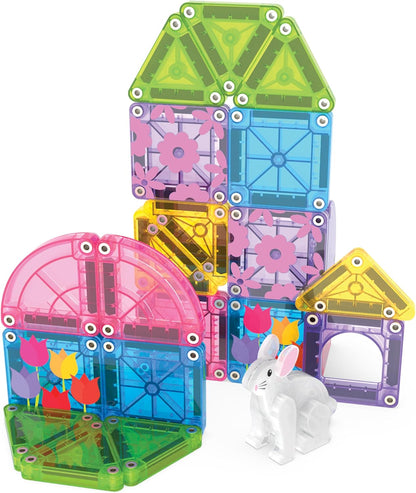 Micro Mags - Travel Set - Spring Garden - 24 tegeltjes