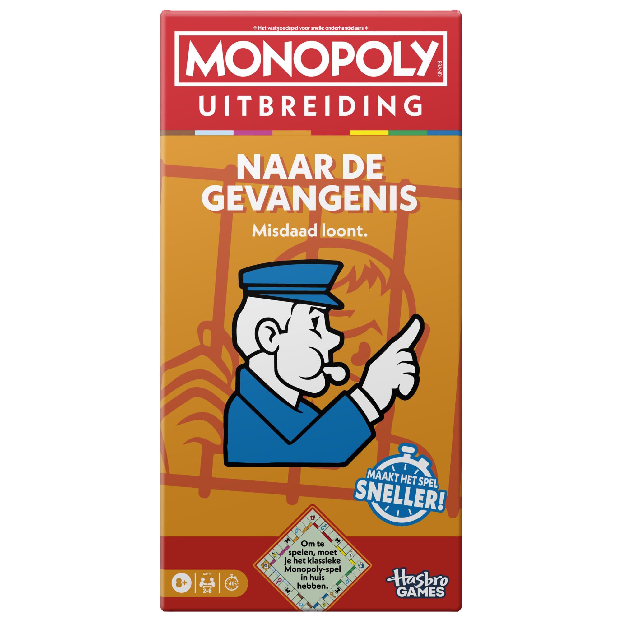 Monopoly - Naar De Gevangenis Uitbreidingset (NL)
