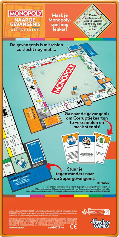 Monopoly - Naar De Gevangenis Uitbreidingset (NL)