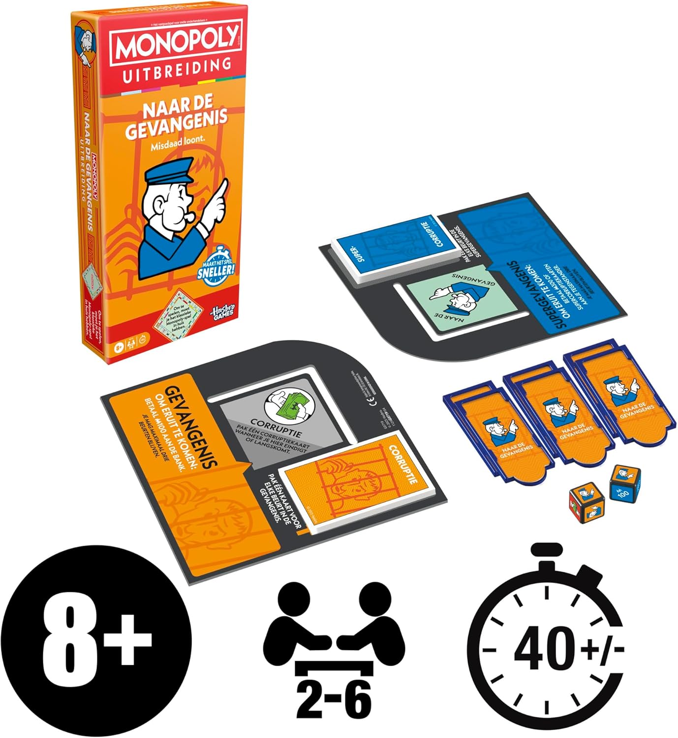 Monopoly - Naar De Gevangenis Uitbreidingset (NL)