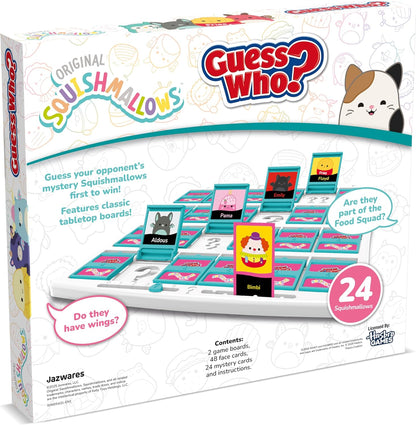 Winning Moves Squishmallows Guess Who? Board Game Meet all your favorite characters including Cam, Pama, Lil Gouda, Avery and Samir, as you play Ages 6 and up