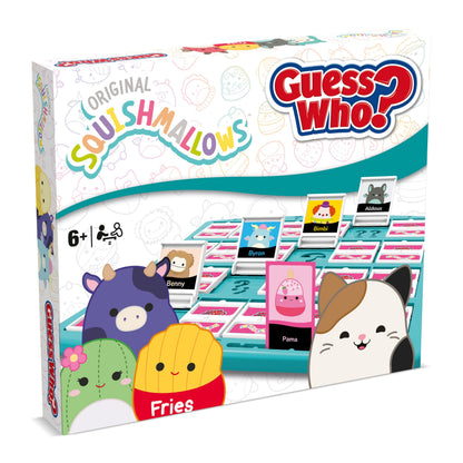 Winning Moves Squishmallows Guess Who? Board Game Meet all your favorite characters including Cam, Pama, Lil Gouda, Avery and Samir, as you play Ages 6 and up