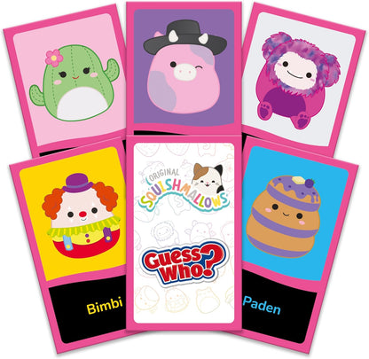 Winning Moves Squishmallows Guess Who? Board Game Meet all your favorite characters including Cam, Pama, Lil Gouda, Avery and Samir, as you play Ages 6 and up