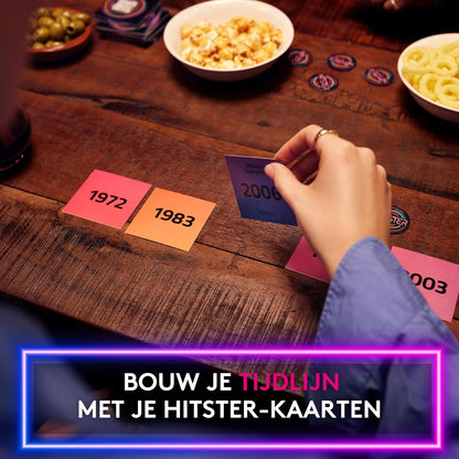 Hitster Uitbreidingsset, Urban & Hip Hop – Muziek Partygame voor Volwassenen, Kaartspel, Muziekquiz, Bordspel – 150+ R&B Hip Hop Nummers – Feestjes, Familie en Vrienden Spelavonden – 2-12 Spelers (NL)