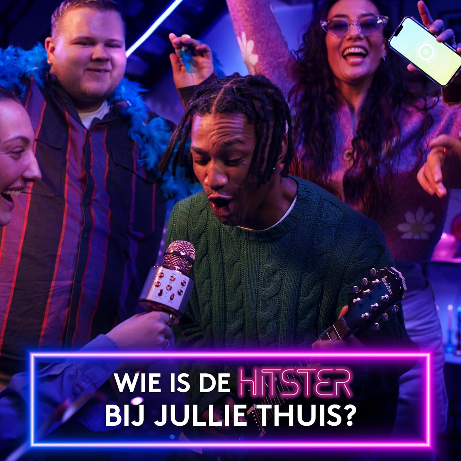 Hitster Uitbreidingsset, Urban & Hip Hop – Muziek Partygame voor Volwassenen, Kaartspel, Muziekquiz, Bordspel – 150+ R&B Hip Hop Nummers – Feestjes, Familie en Vrienden Spelavonden – 2-12 Spelers (NL)